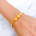 Contemporary Gold Bangle 22k Gold Bracelet