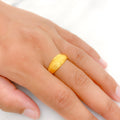 Modest Plush 22k Gold Ring