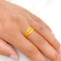 Tasteful Petite 22k Gold Ring