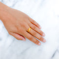 Special Modern 22k Gold Ring