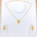 Lovely Petite 22k Gold Necklace Set