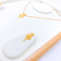 Lovely Petite 22k Gold Necklace Set