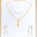 Lightweight Fancy Necklace 22k Gold Set