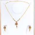 Exquisite Traditional 22k Gold Necklace Set