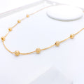 Chic Glistening 22k Gold Chain