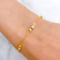 Stylish Two-Tone Accent Bracelet