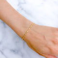 Sleek Two-Tone Bracelet