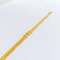 Refined Lightweight Slender 22k Gold Bracelet