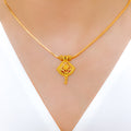 Lovely Petite 22k Gold Necklace Set