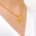 Lovely Petite 22k Gold Necklace Set