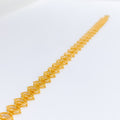 Trendy Marquise 22k Gold Design Bracelet