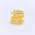 Exclusive Overlapping Leaf Ring