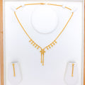 Exquisite Drop 22k Gold Necklace Set