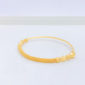 Sleek Elegant Bangle 22k Gold Bracelet