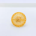 Beautiful Glossy Dome 22k Gold Ring