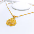 Classic Jhumki 22k Gold Pendant