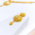 Elevated Chand Drop Necklace 22k Gold Set