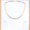 Lovely Two-Chain 22k Gold Mangalsutra