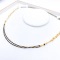 Lovely Two-Chain 22k Gold Mangalsutra