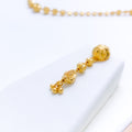 Dainty Graduated 22k Gold Orb Set