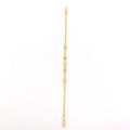 Shimmering 22k Gold Bead Bracelet