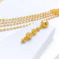 Royal Radiant Layered 22k Gold Long Set