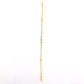 Posh Two-Tone 22k Gold Accented Bracelet