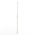 Modern Two-Tone 22k Gold Beaded Bracelet