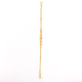 Elegant Sparkling 22k Gold Bracelet