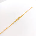 Elegant Sparkling 22k Gold Bracelet