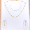 Opulent Beaded 22k Gold Necklace Set