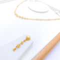 Opulent Beaded 22k Gold Necklace Set