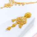 Elevated Royal Flower 22k Gold Set