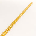 Chic Leaf 22k Gold Bracelet