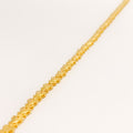Dressy 22k Golden Leaf Bracelet