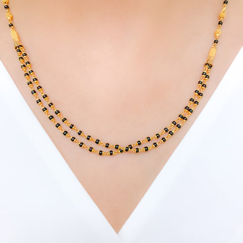 Classy Refined 22k Gold Mangalsutra