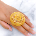 Extravagant Gold 22k Gold Statement Ring