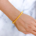 Classy Openable Bangle 22k Gold Bracelet