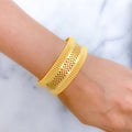 Modern Regal 22k Gold Bangle