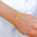 Elegant Sparkling 22k Gold Bracelet