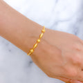 Fine Radiant 22k Gold Bracelet