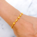 Fine Radiant 22k Gold Bracelet