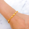 Sparkling Lightweight 22k Gold Bracelet