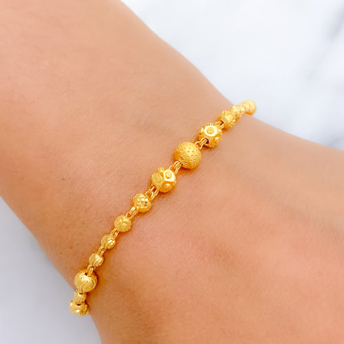 Delicate Classy 22k Gold Bracelet