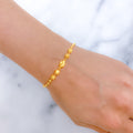 Unique Beaded 22k Gold Bracelet