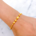 Unique Beaded 22k Gold Bracelet