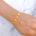 Dainty Lightweight 22k Gold Bracelet