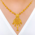 Intricate Gold Bead Work 22k Gold Set