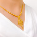 Intricate Gold Bead Work 22k Gold Set