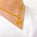 Bright High Finish 22k Gold Chand Set